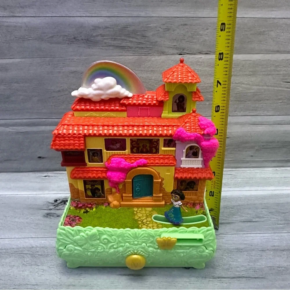 Disney Encanto Jewelry Box with Rainbow and Pink Accents